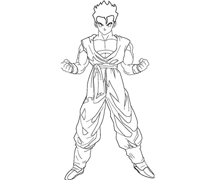 Dragon Ball Z Coloring Pages