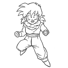 230x230 Top 20 Free Printable Dragon Ball Z Coloring Pages Online