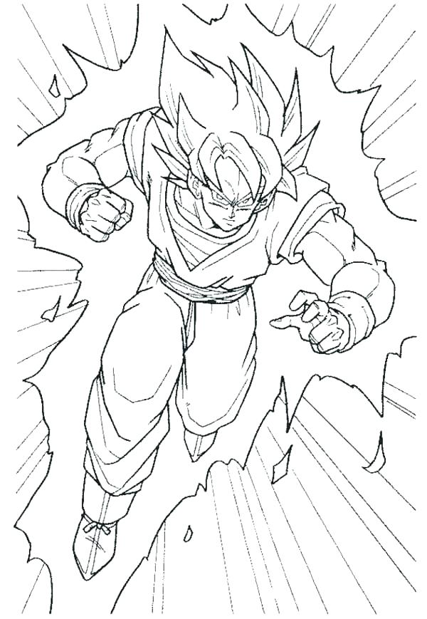 600x869 Dragon Ball Z Coloring Sheet Dragon Ball Z Ring Pages To Print