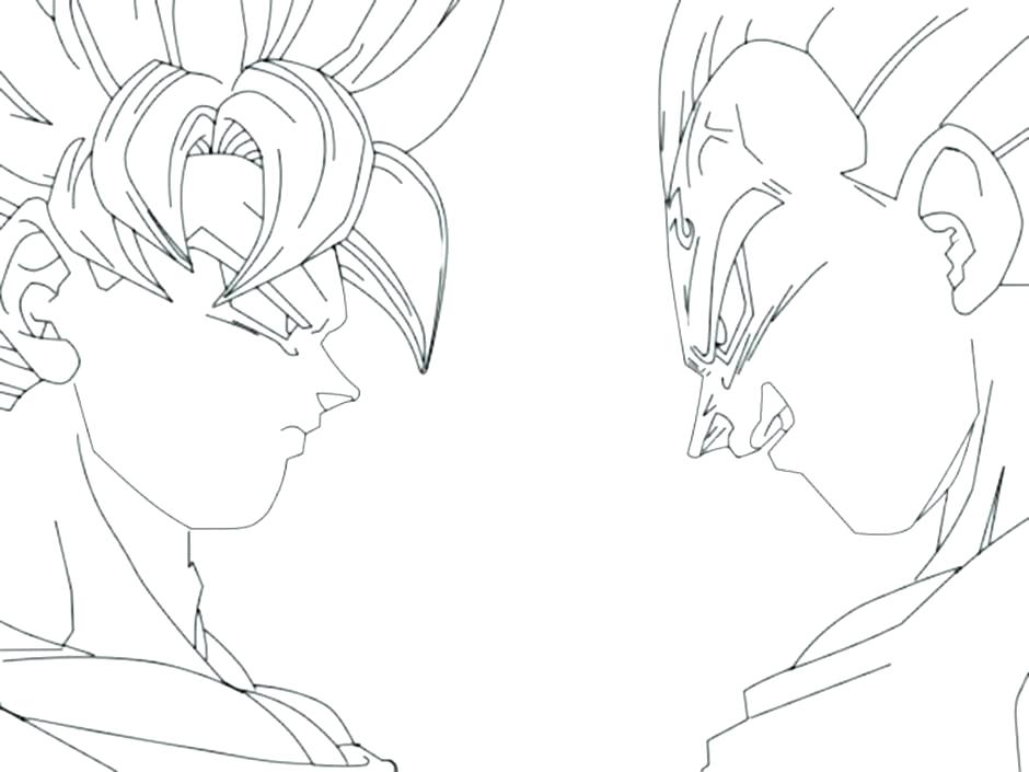 940x705 Dragon Ball Z Coloring Page Coloring Pages Dragon Ball Z Dragon
