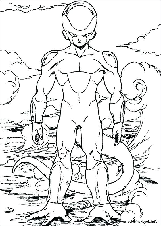 567x794 Minimalist Dragon Ball Z Coloring Pages Print Large Size Of Free 7