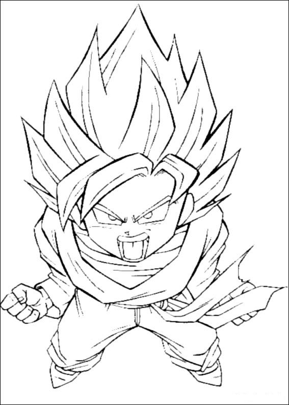 567x794 Dragon Ball Z 13 Coloring Page I Wanna Try Dragon