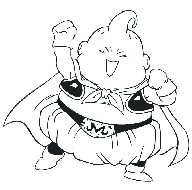 670x665 Dragon Ball Z Coloring Book Plus Printable Dragon Ball Z Coloring