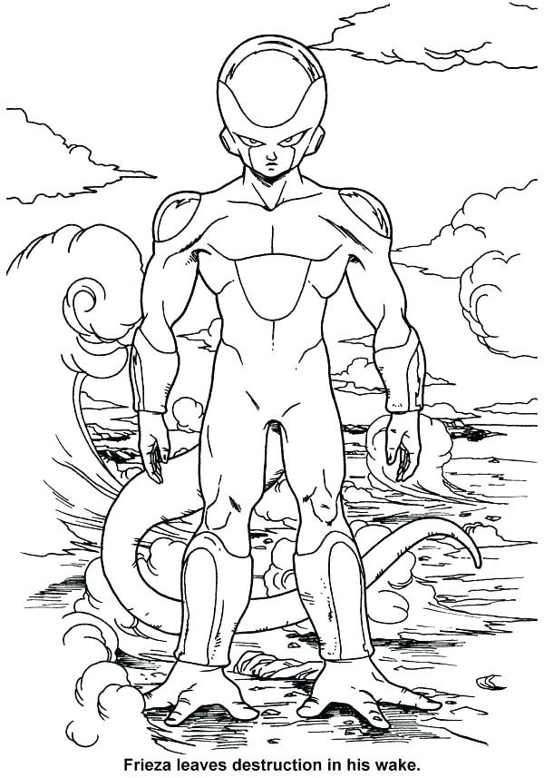 600x857 Dragon Ball Z Coloring Pictures Cool Dragon Coloring Pages