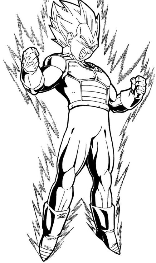 500x843 Dragon Ball Coloring Pages Anime Coloring Dragon
