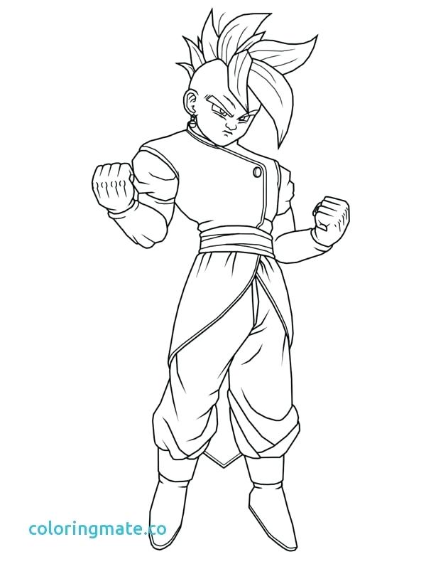 600x800 Dbz Coloring Pages Coloring Pages New Easy Dragon Ball Z Coloring