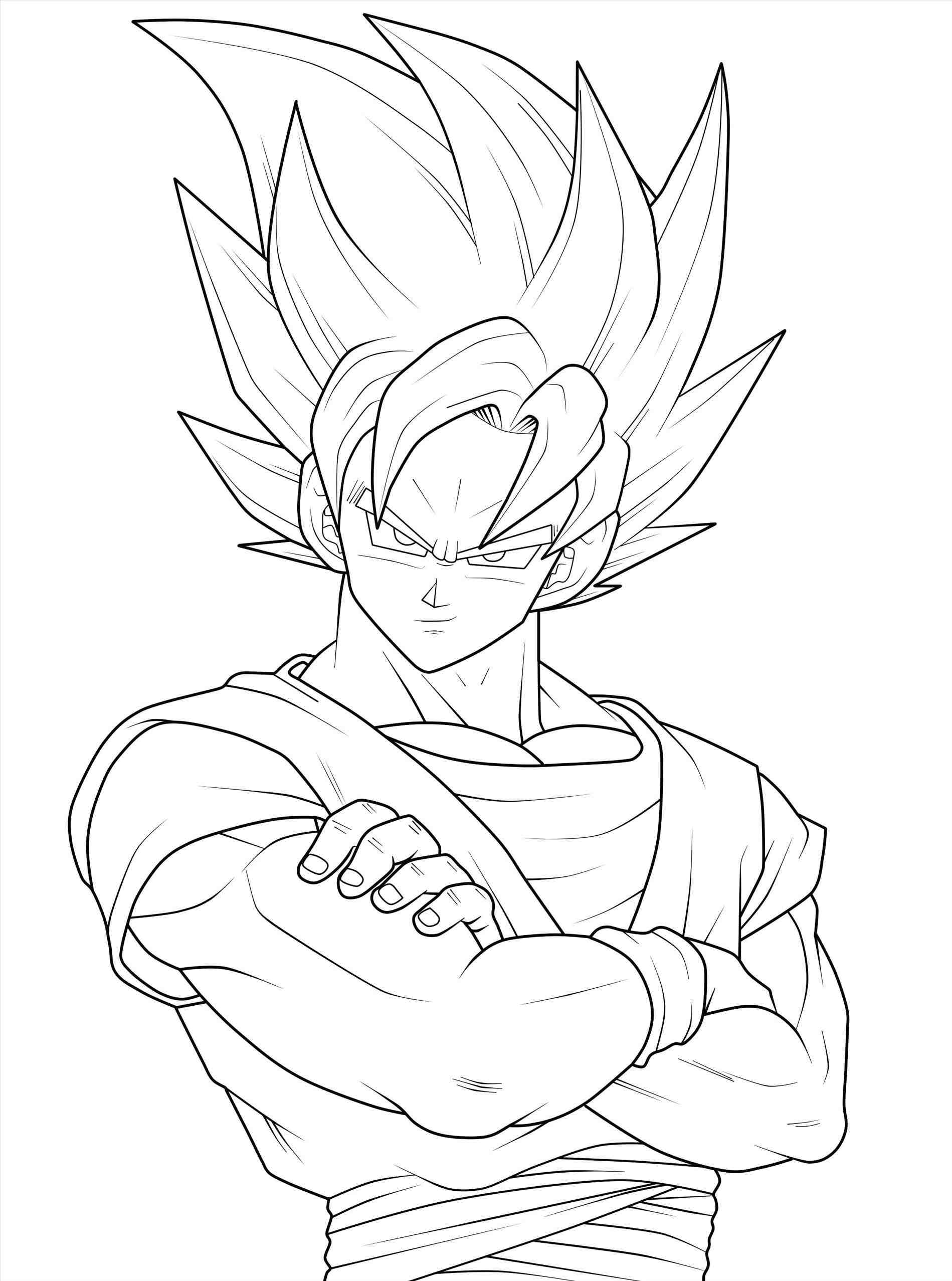 Dragon Ball Z Trunks Coloring Pages