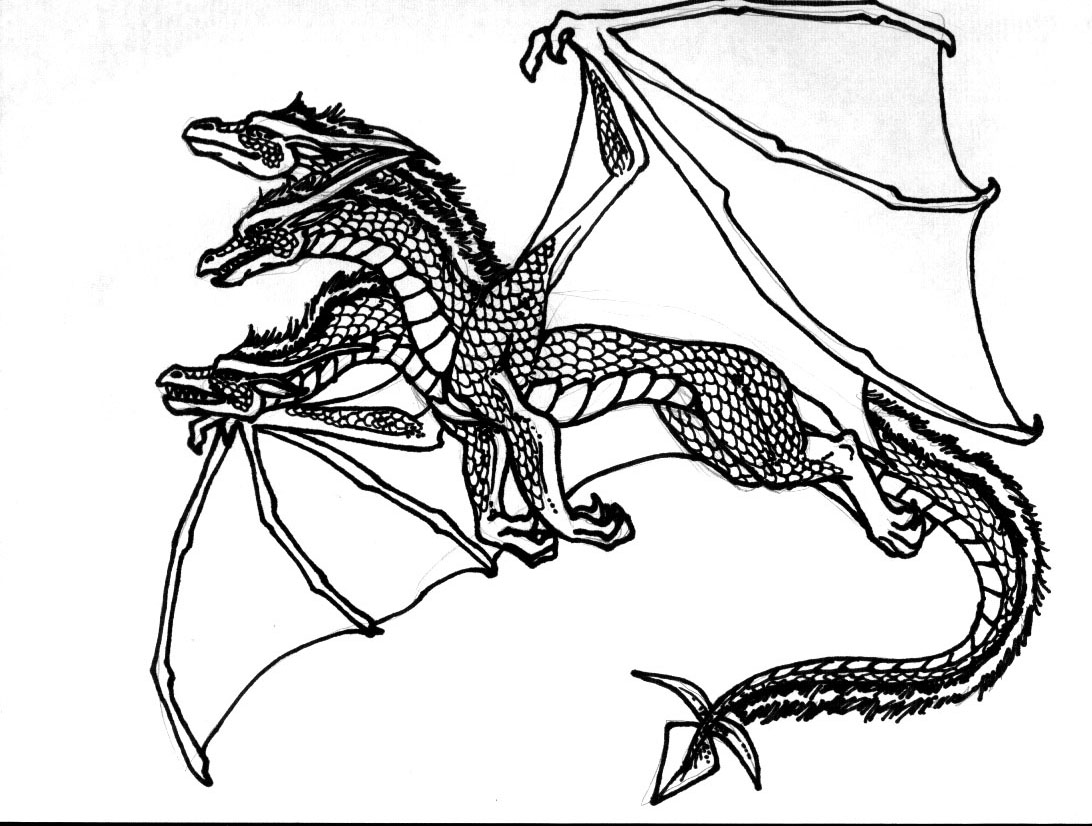 1092x826 From Dragon Coloring Pages On With Hd Resolution 1092x826 Pixels