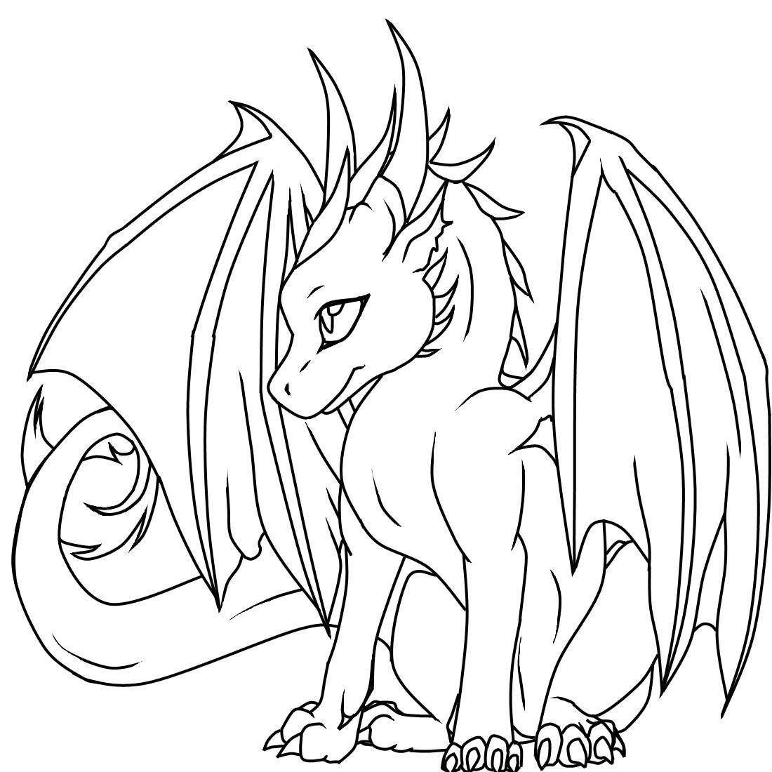 1100x1100 Httpcolorings.cocoloring Pages For Girls Dragons