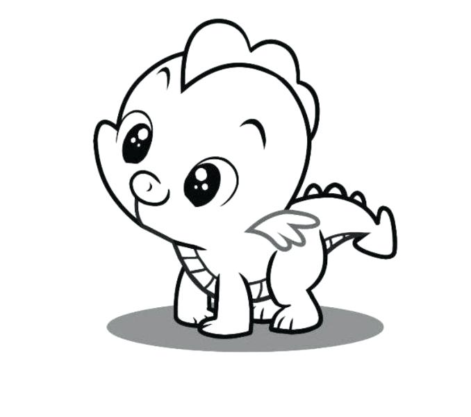 678x600 Dragon Coloring Pages For Kids