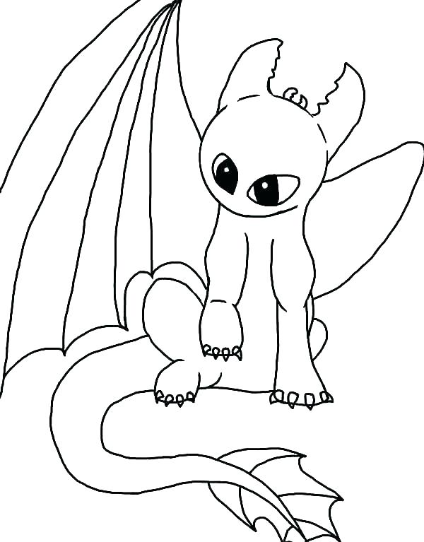 600x767 Dragon Coloring Pages Online Free Kids Coloring Cute Dragon