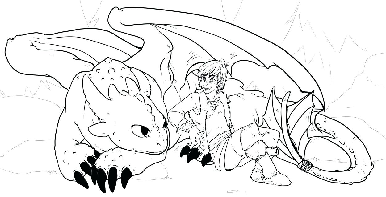 1250x640 Coloring Pages For Adults Pdf Dragon With A Boy Myth Animal