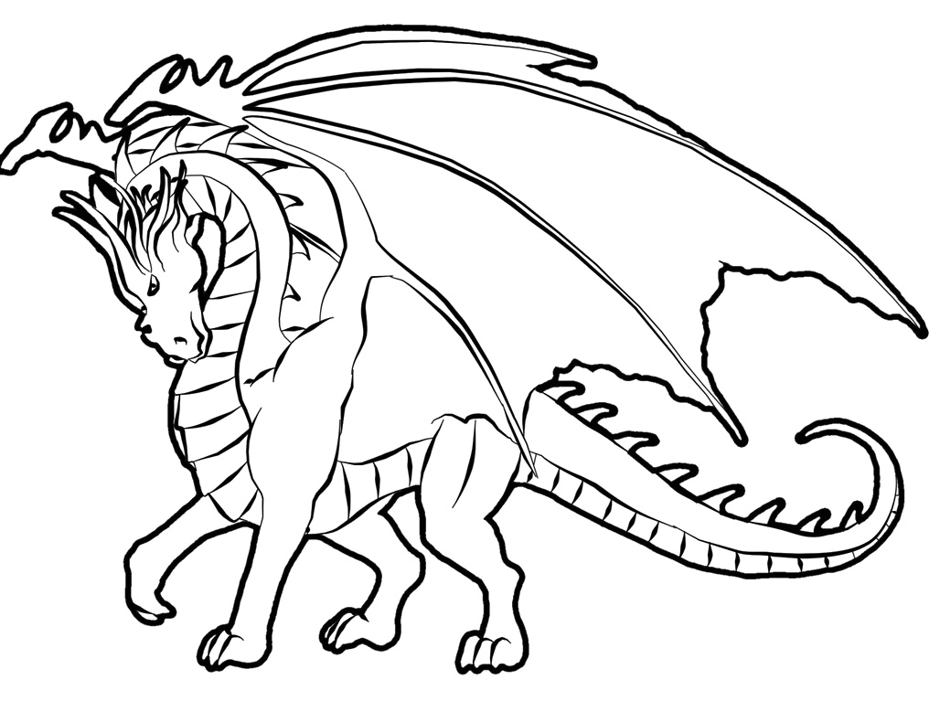 1016x767 Free Dragon Coloring Pages Cool Dragons Coloring Pages 63 For Free