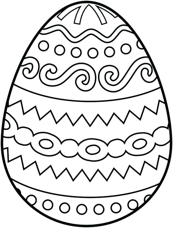 600x791 Egg Coloring Pages Egg Coloring Pages Basket Full Of Eggs Coloring