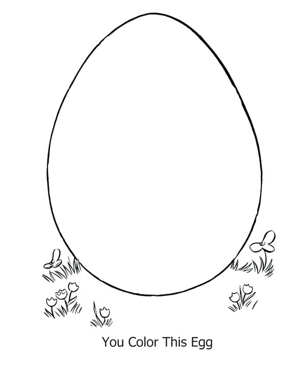 600x734 Egg Coloring Pages Egg Coloring Sheet Learn To Decorate Egg