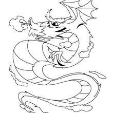 220x220 Dragon Head Coloring Pages