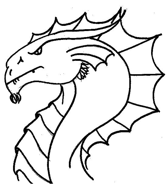 547x605 Side View Of Dragon Head. I Like The Belly Ridges Overlapping