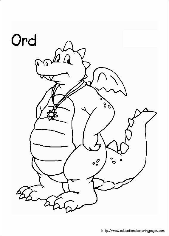 567x794 Dragon Tales02 At Dragon Tales Coloring Pages