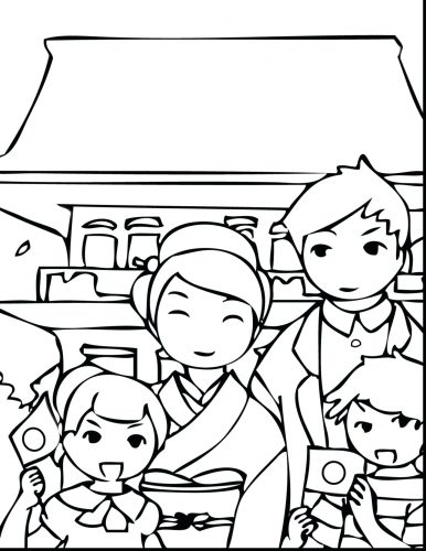 386x500 Coloring Pages ~ Japanese Coloring Pages Dragon Tattoo Page Lets