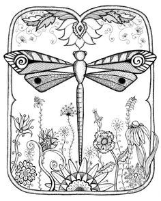 236x294 Clever Design Dragonfly Coloring Pages To Print Mandala Book