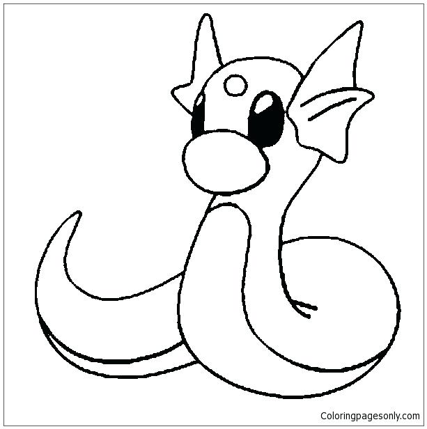 613x616 Dragonite Coloring Page Coloring Page Pokemon Dragonite Coloring