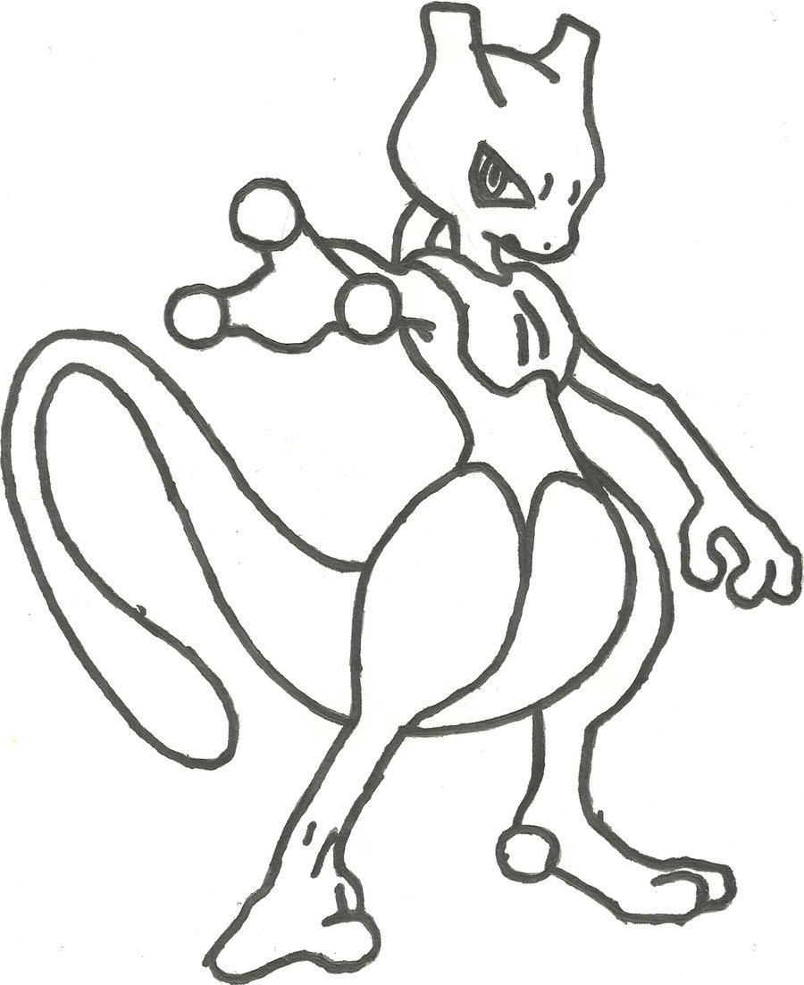 900x1103 Pokemon Coloring Pages Dragonite