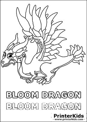 Dragonvale Coloring Pages