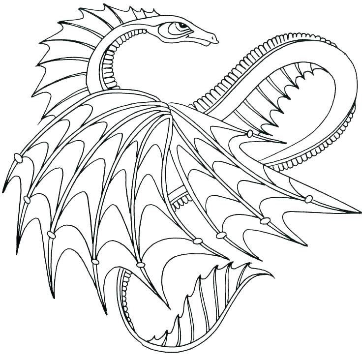 736x736 Dragons Coloring Pages Scary Dragon Coloring Pages Dragons