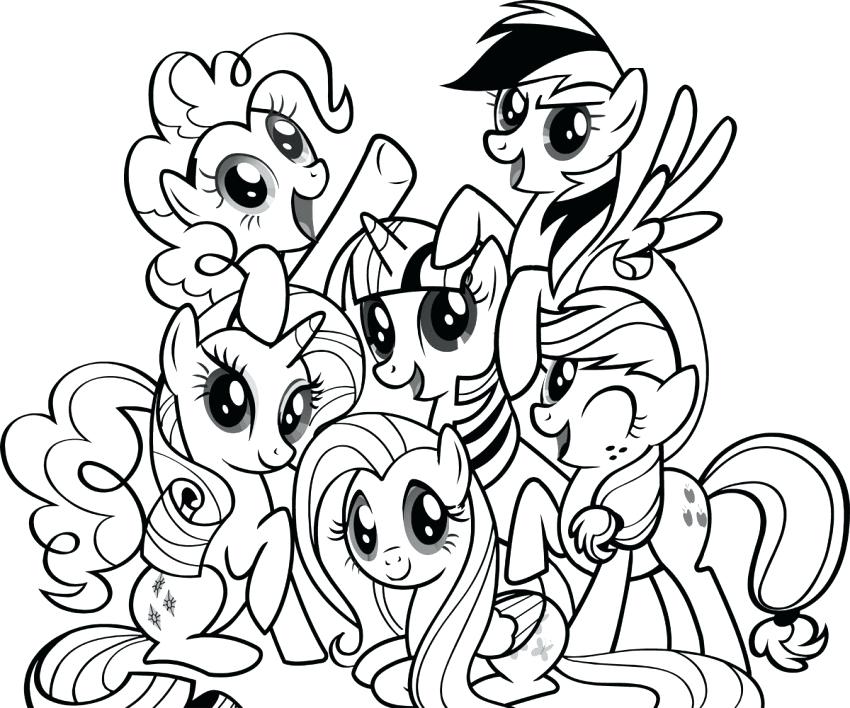 850x708 Coloring Dragster Coloring Pages Printable My Little Pony Sheets
