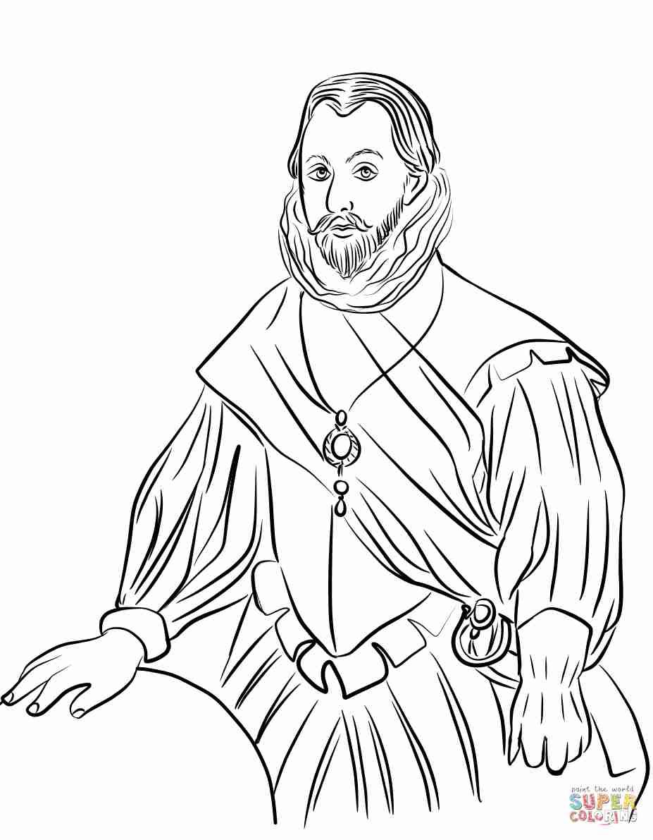 927x1191 Francis Drake Coloring Page Free Printable Pages Ripping Olegratiy