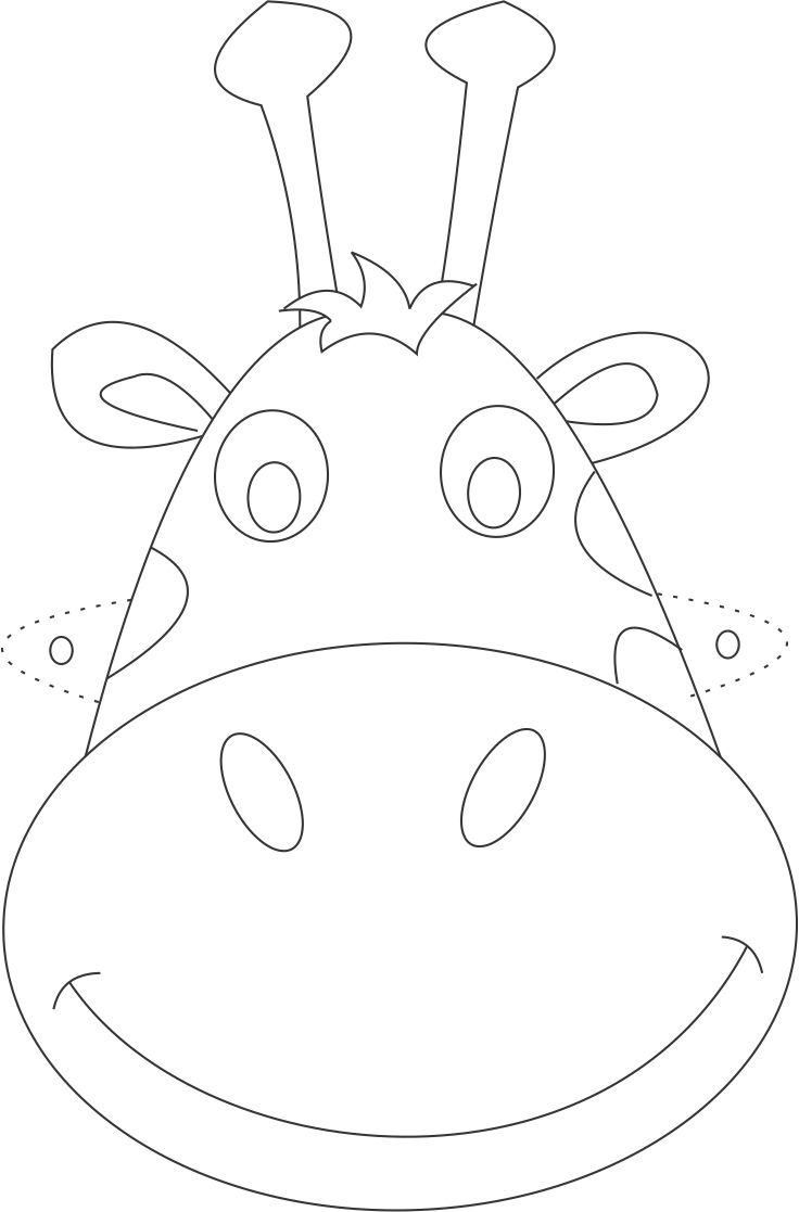 736x1117 Kid Flash Mask Coloring Pages Printable