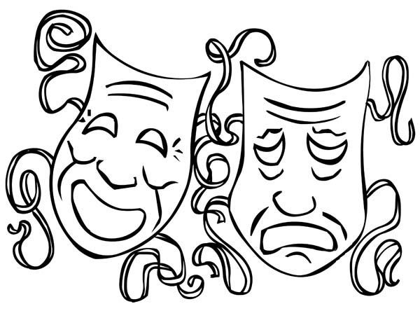 600x464 Mardi Gras Masks Coloring Pages Mardi Gras, The Twin Comedy