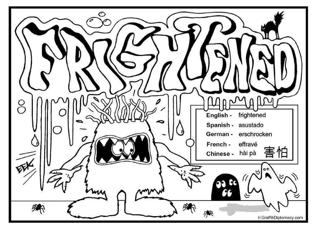 1024x740 Moody Monsters Coloring Book