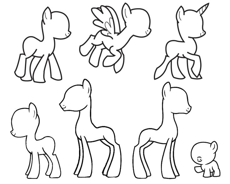 736x588 366 Best Coloring 4 Kids My Little Pony Images On 4