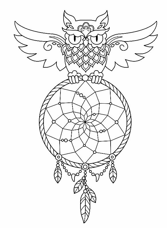 583x792 Pin By Heather Burton On Line Art Dream Catchers