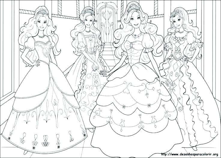 736x525 Barbie Life In The Dreamhouse Coloring Pages Coloring Pages
