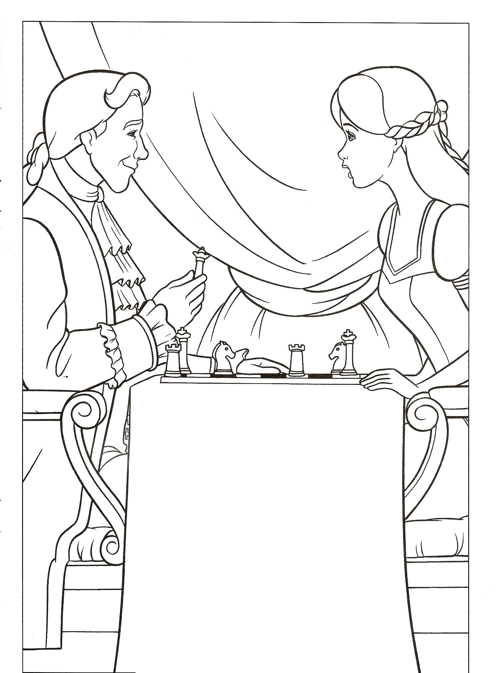 1661x2253 Quality Barbie In The Dream House Coloring Pag