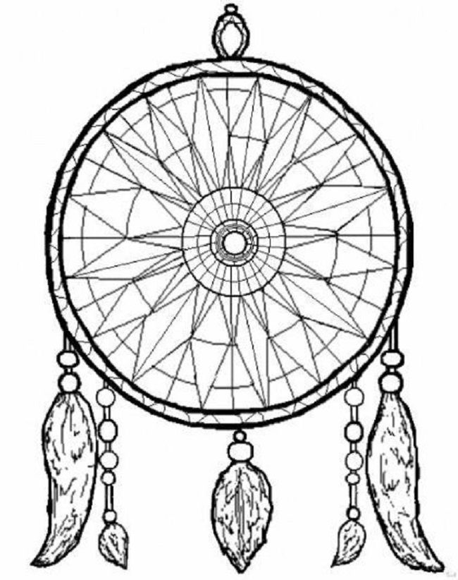 650x822 Dreamcatcher Clipart Printable