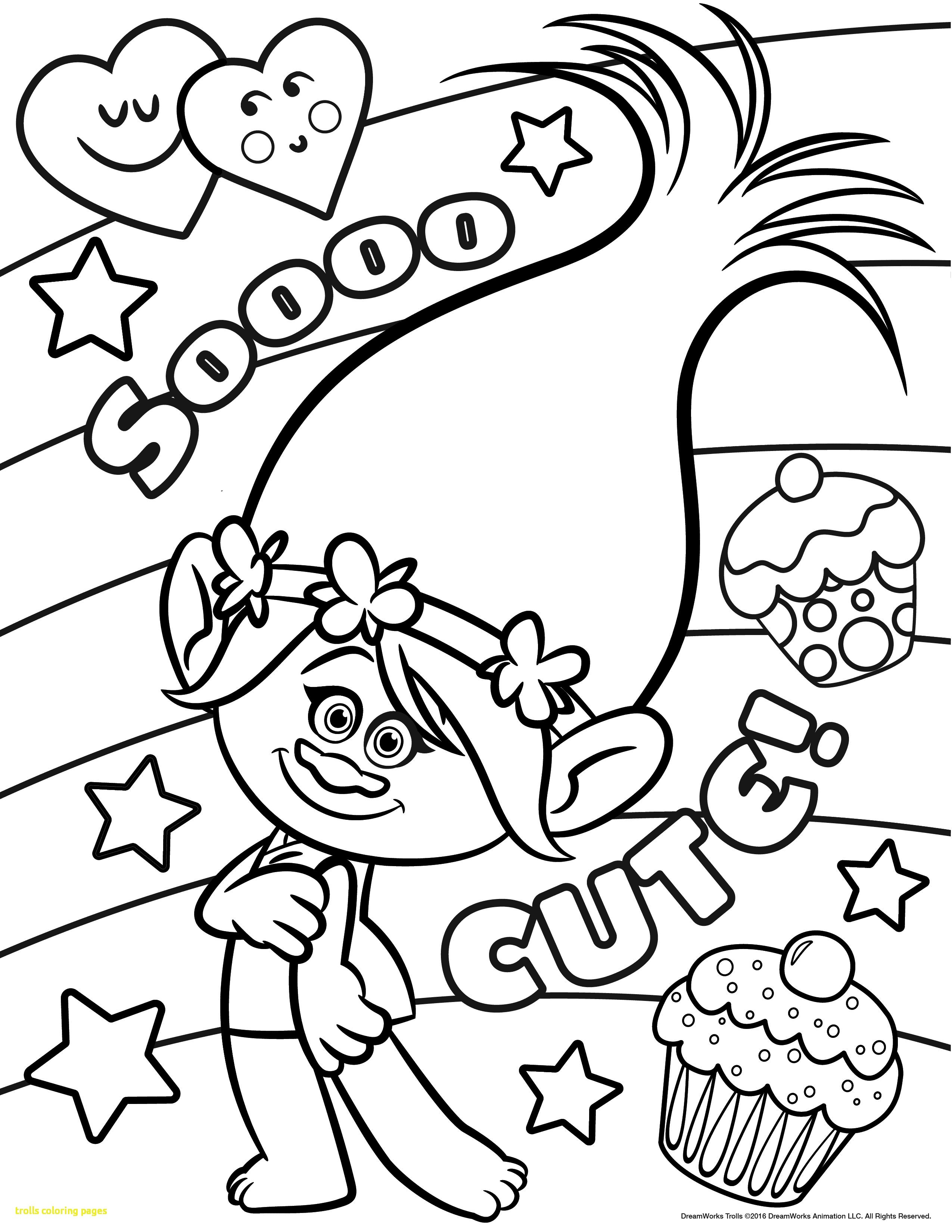 2550x3300 Trolls Coloring Pages With Movie Best Incredible Dreamworks Home