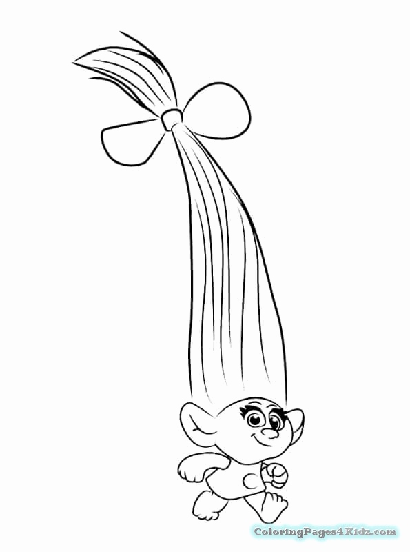 Dreamworks Trolls Coloring Pages