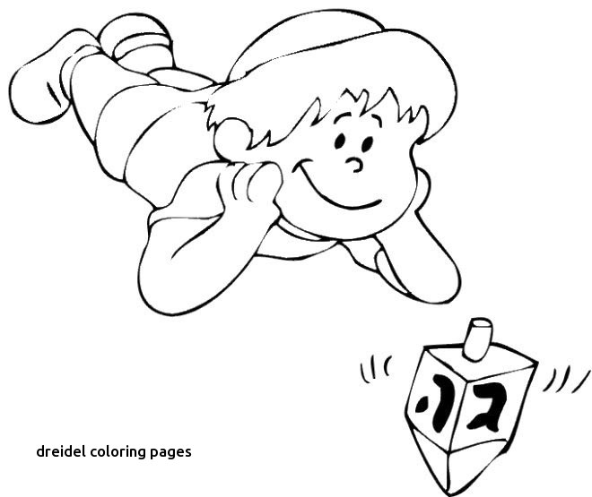 Dreidel Coloring Pages