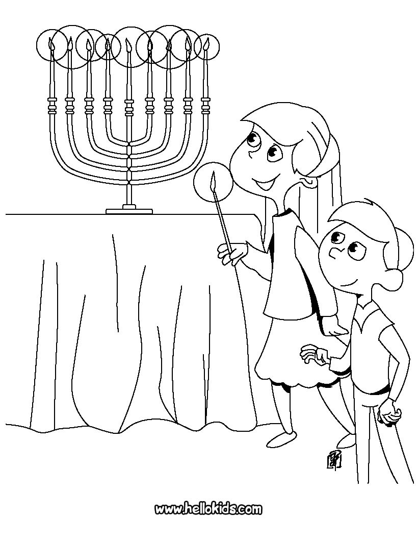 820x1060 Dreidel Coloring Pages