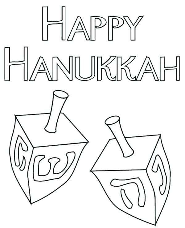 600x737 Dreidel Line Art Dreidel Coloring Pages Free