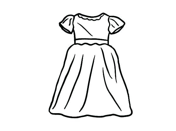 600x448 Dresses Coloring Pages Coloring Pages Of Girls In Dresses Fancy