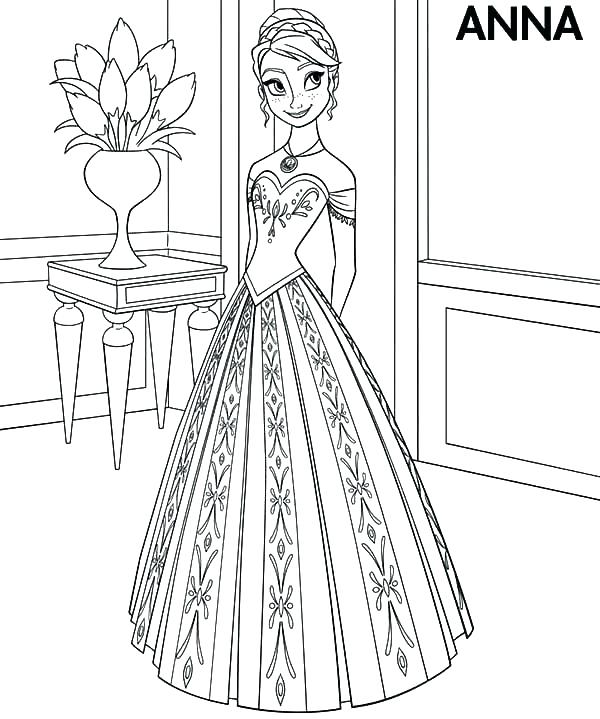 600x719 Froggy Gets Dressed Coloring Pages Coloring Page Dress Princess