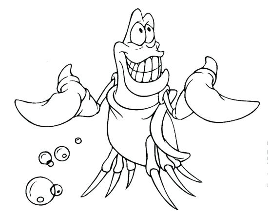 550x441 Disney Little Mermaid Coloring Pages Little Mermaid Ng Pages E