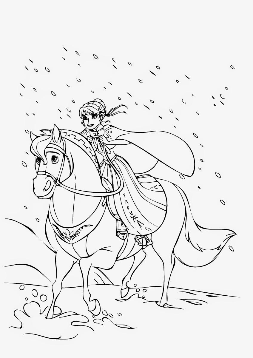 848x1200 Horse Colouring Ins