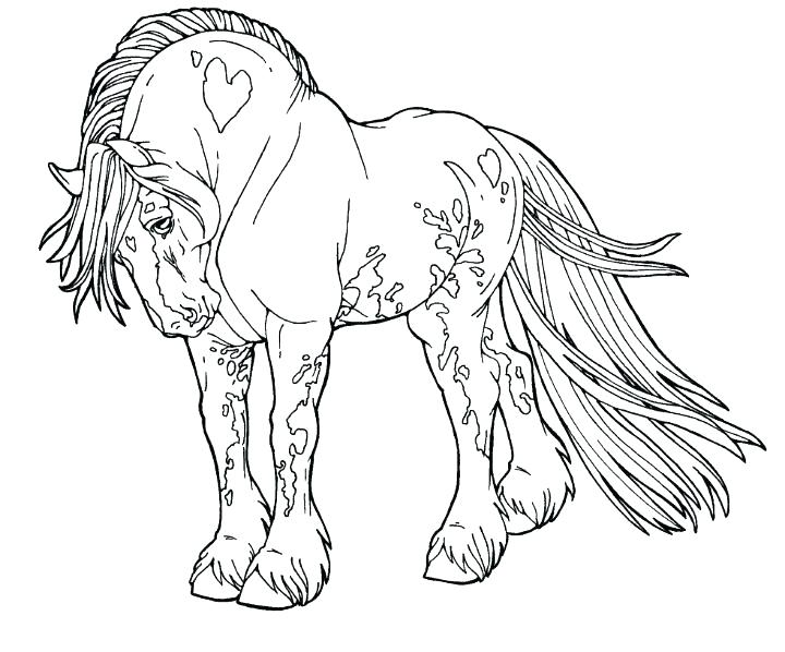 720x598 Horse Coloring Page Horse Coloring Pages For Toddlers