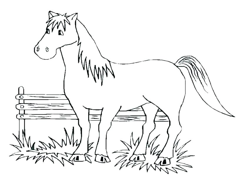 850x601 Adult Coloring Pages Horses Adult Coloring Page Carousel Horse