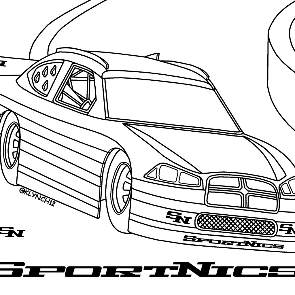 1024x1024 Sport Nics Free Coloring Page Cars, Kids Coloring Pages